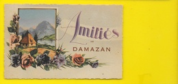 DAMAZAN Fantaisie Amitiés Fleurs (ROB) Lot & Garonne (47) - Damazan