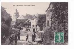 514 - LE FAOUET - La Rue De L'Eglise - Faouët