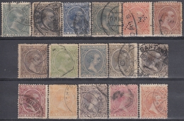 ESPAÑA 1889/1901 Nº EDIFIL 213/28 USADO - Used Stamps