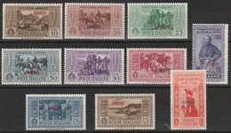 Carchi – 349 * 1933 – Garibaldi N. 17/26. MH - Ägäis (Carchi)