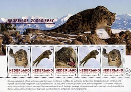 Netherlands - 2018 - Endangered Mammals - Snow Leopard - Mint Souvenir Sheet - Altri & Non Classificati