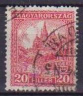 UNGHERIA  1928 SERIE ORDINARIA CATTEDRALE DI ST MATHIAS  YVERT. 387  USATO VF - Used Stamps