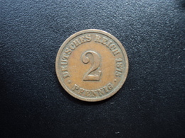 ALLEMAGNE : 2 PFENNIG  1875 B   KM 2     TTB / TB+ - 2 Pfennig