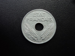 FRANCE : 20 CENTIMES  1943   F.153 / G.321 / KM 900.1 *    SPL - 20 Centimes