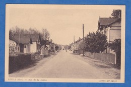 CPA - RISCLE - Rue De La Riviére - RARE - 1942 - Riscle