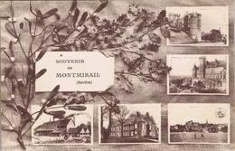 72 - Montmirail (Sarthe) - Souvenir - 5 Vues - Montmirail