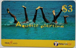 Fiji $3  Remote   " Aquatic Playtime " - Fidschi