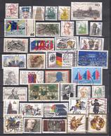 Lot 235A  Federal Republic KleIne Collection 1989, Verschiedene  38  Ohne Dublicate - Used Stamps