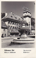 Rottenmann - Rathaus Mit Stadtbrunnen - Rottenmann