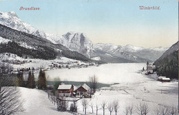 Grundlsee Winterbild 1911 - Liezen