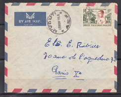 A.E.F.   Lettre De  M.VOUTI  ( Congo )  Le 29 Nov 1956   Pour  PARIS X  Par Avion - Covers & Documents