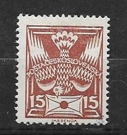 Tchécoslovaquie N° 159   Variété Impression Recto Verso   Neuf  *  *   TB = MNH  VF    ..... - Variétés Et Curiosités