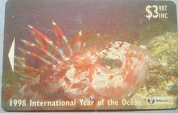 24 FIB Year Of Ocean $3 - Fidji