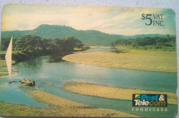 04FJC Inland River $5 - Fidschi
