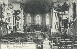 Hove  -   Binnenzicht Der Kerk  -   1914  Naar   Berlaer - Hove