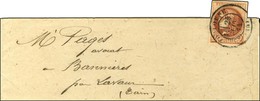 Càd T 17 TOULOUSE (30) / N° 40 Sur Bande D'imprimé Pour Lavaur. Au Verso, Càd D'arrivée. 1871. - SUP. - R. - 1870 Uitgave Van Bordeaux