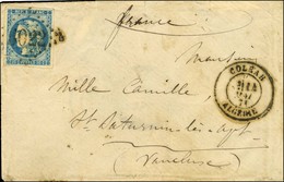 GC 5022 / N° 46 Càd COLEAH / ALGERIE 14 MAI 71. - TB. - 1870 Ausgabe Bordeaux