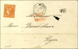 Ancre / N° 48 Càd Octo BEYROUTH / PAQ. FR X N° 2 27 MAI 71 Sur Lettre Pour Lyon. - TB. - R. - Maritieme Post