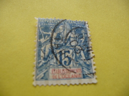 TIMBRE   OCÉANIE   N  6     COTE  13,00   EUROS    OBLITÉRÉ - Used Stamps