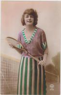 Cpa,1922,le Tennis,un Sport à La Mode,également Pratiqué Par Les Femmes,par Noyer,rare N°3256,joueuse,joueur - Tenis