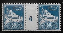 Algérie N°47 - Paire Millésimée "6" - Neuf * Avec Charnière - TB - Unused Stamps