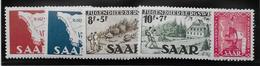 Sarre N°248/252 - Neuf ** Sans Charnière - Superbe - Andere & Zonder Classificatie