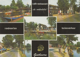 Pays-Bas - Giethoorn - Café Restaurant "De Waterlelie" B.A. Arendshorst - Giethoorn