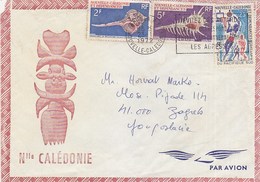 New Caledonia Airmail Cover Sent To Yugoslavia Noumea 1972 - Brieven En Documenten