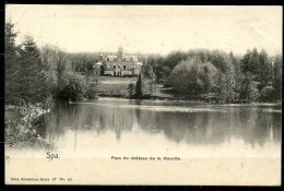 CP   Spa   ---   Parc Du Château De La Havette  --  Circulé 1905 - Spa