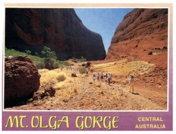 (800) Australia - NT - Mt Olga Gorge - Uluru & The Olgas