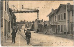 Carte Postale Ancienne De FROUARD-Faubourg De NANCY-Quartier De  La Gare - Frouard