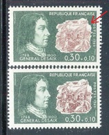 France - N° 1551 - 1 Exemplaire Brun Clair + 1 Normal Brun Foncé , Neufs ** - Ref VJ60 - Unused Stamps