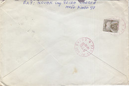 France Postage Due Timbre Taxe 0,20 Fr Letter Sent From Yugoslavia To Paris 1962 - 1960-.... Lettres & Documents