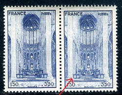 France - N° 666 - 1 Exemplaire Bleu Clair Tenant à 1 Normal   , Neufs ** - Ref VJ79 - Nuevos