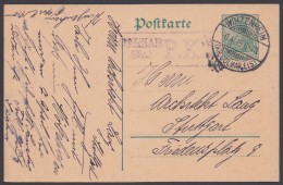 P 96, Bedarf "Winzenheim/Els.", 6.4.15 Mit Zensur - Cartes Postales