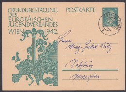 P 309, Stempel "P.S.St. Salzburg", 29.10.42 - Cartes Postales