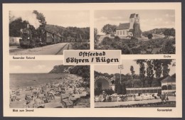 "Göhren", Mehrbild-Fotokarte, 1961 - Göhren