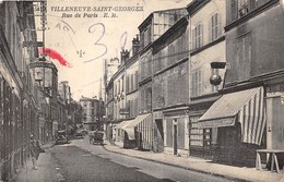 94-VILLENEUVE-SAINT-GEORGES- RUE DE PARIS - Villeneuve Saint Georges