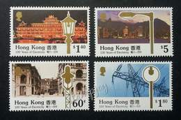 Hong Kong China 100 Years Of Electricity 1990 Power (stamp) MNH - Neufs