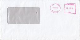 6288FM- CLUJ NAPOCA, AMOUNT 1.00, RED MACHINE STAMPS ON COVER, 2012, ROMANIA - Brieven En Documenten