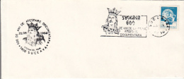 6296FM- STEPHEN THE GREAT, KING OF MOLDAVIA, SPECIAL POSTMARK ON COVER, POTTERY STAMP, 1988, ROMANIA - Covers & Documents