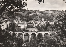 Puy-de-dome : OLLIERGUES : Vallée De La Dore Vue Générale  ( Cpsm  Photo Vérit. ) - Olliergues