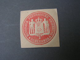 Schleswig Regierung Siegel - Schleswig