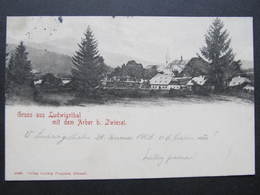 AK LUDWIGSTHAL B. ZWIESEL Arber 1903 //  D*31080 - Zwiesel