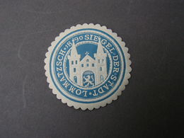 Lommatzsch 1890 Siegel Der Stadt - Lommatzsch