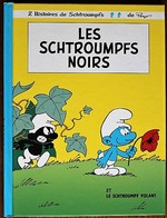 BD LES SCHTROUMPFS - 1 - Les Schtroumpfs Noirs - Rééd. Mini 2008 - Schtroumpfs, Les - Los Pitufos