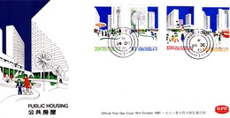 Hong Kong 1981 Public Housing FDC - FDC