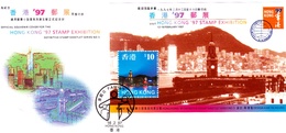 Hong Kong 1997 Hong Kong Stamp Exhibition Souvenir Sheet FDC - FDC