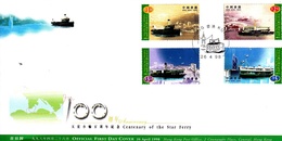 Hong Kong 1998 Centenary Of The Star Ferry FDC - FDC