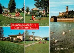 43148147 Langenargen Bodensee Familienferiendorf Schloss Montfort Schwaene Lange - Langenargen